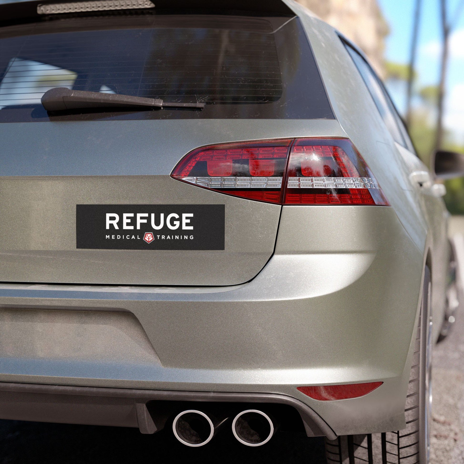 REFUGE MEDICAL CAR MAGNET