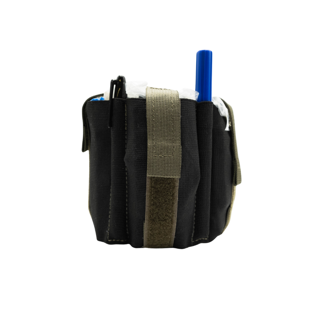 Refuge Medical Ankle First Aid Kit - Ranger Green (front view)