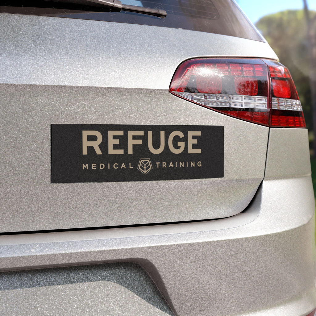 REFUGE TACTICAL CAR MAGNET