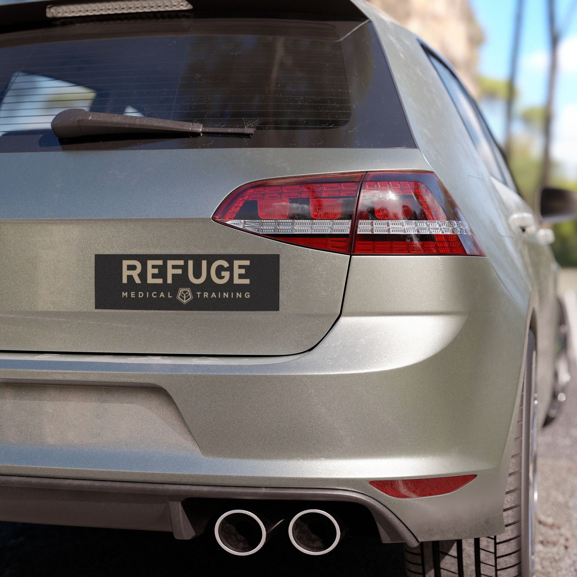 REFUGE TACTICAL CAR MAGNET