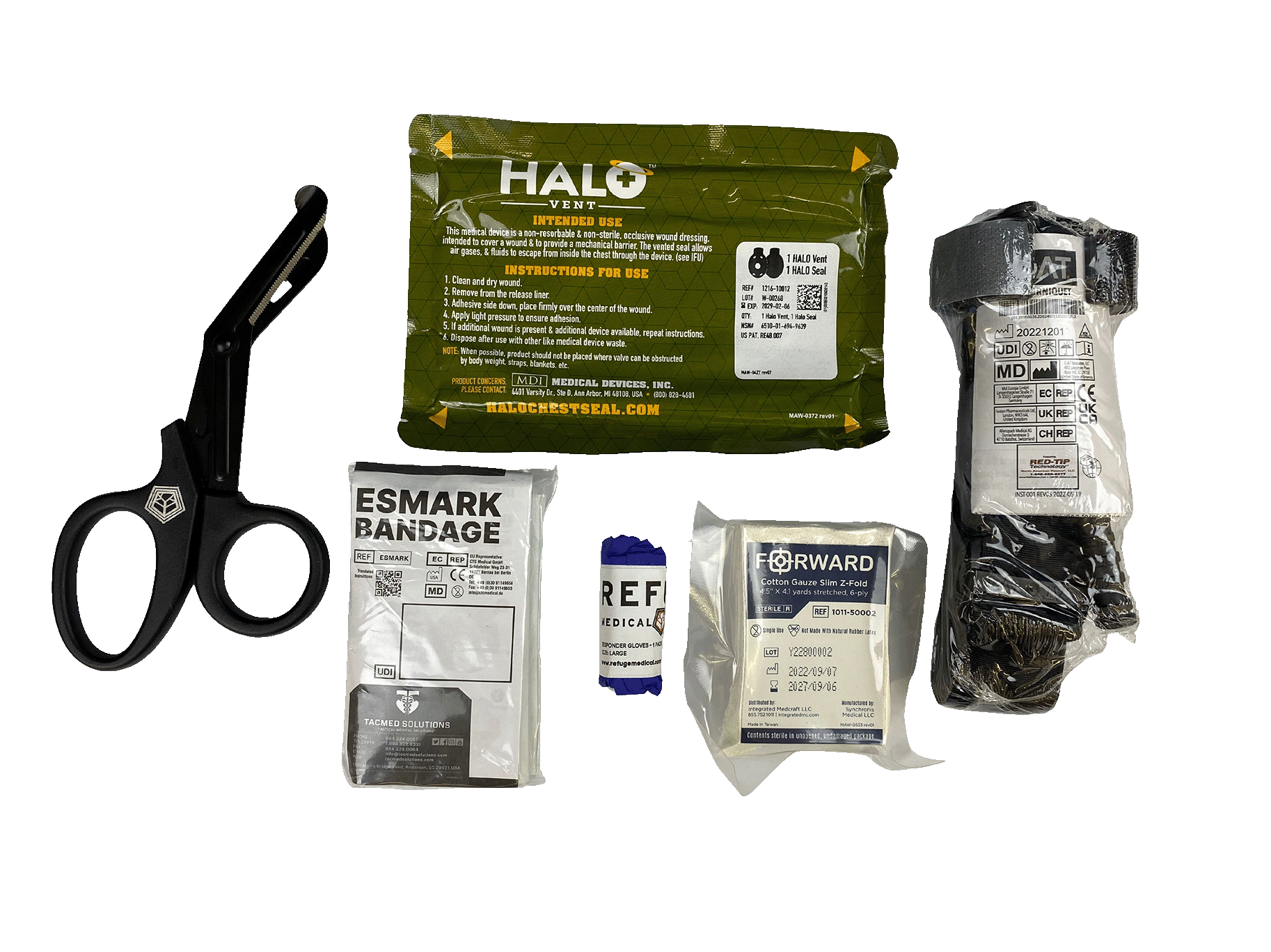 BELT KIT - Components included with the Belt Kit