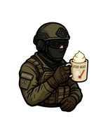 EGGNOG VS CIDER MORALE STICKER