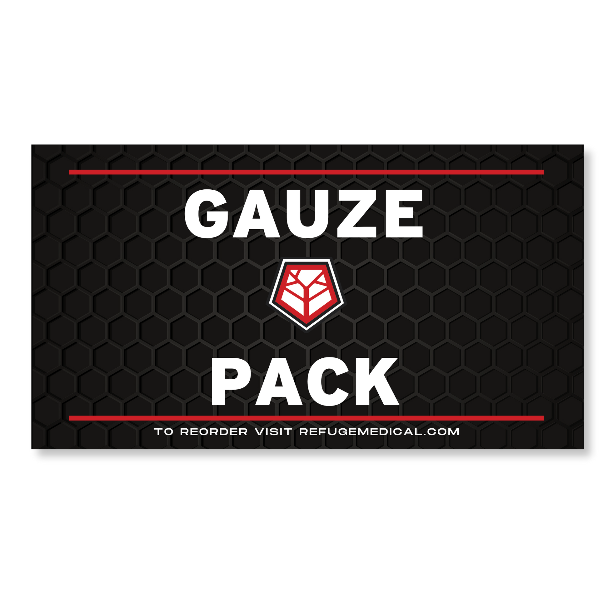 Refuge Medical Gauze Pack Refill