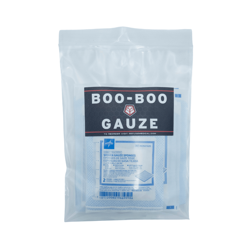 Boo-Boo Gauze components in poly bag