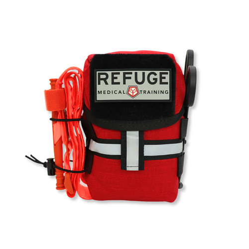 Refuge Medical BearMIN First Aid Kit - Red