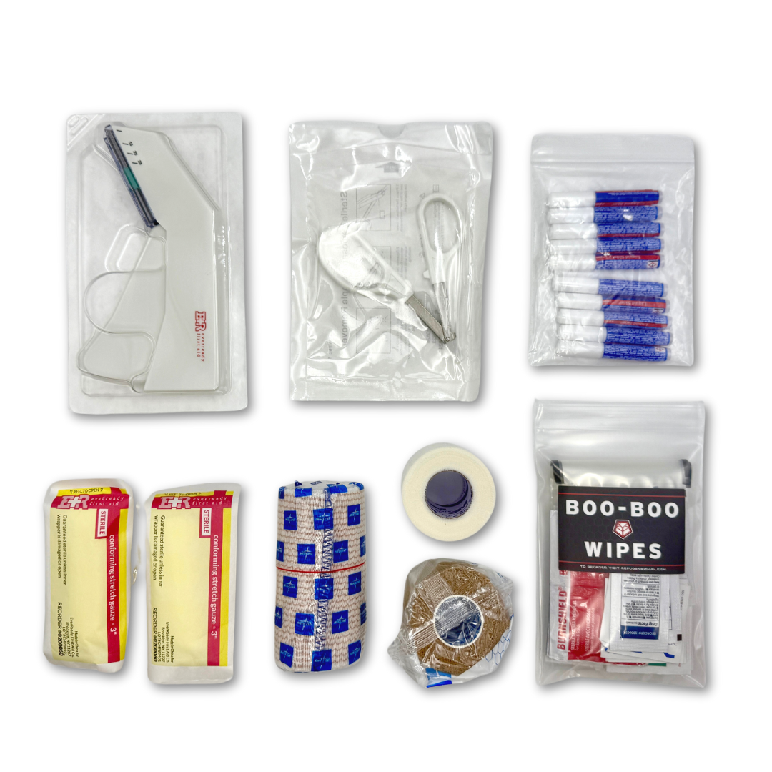 Road Rash Set components included