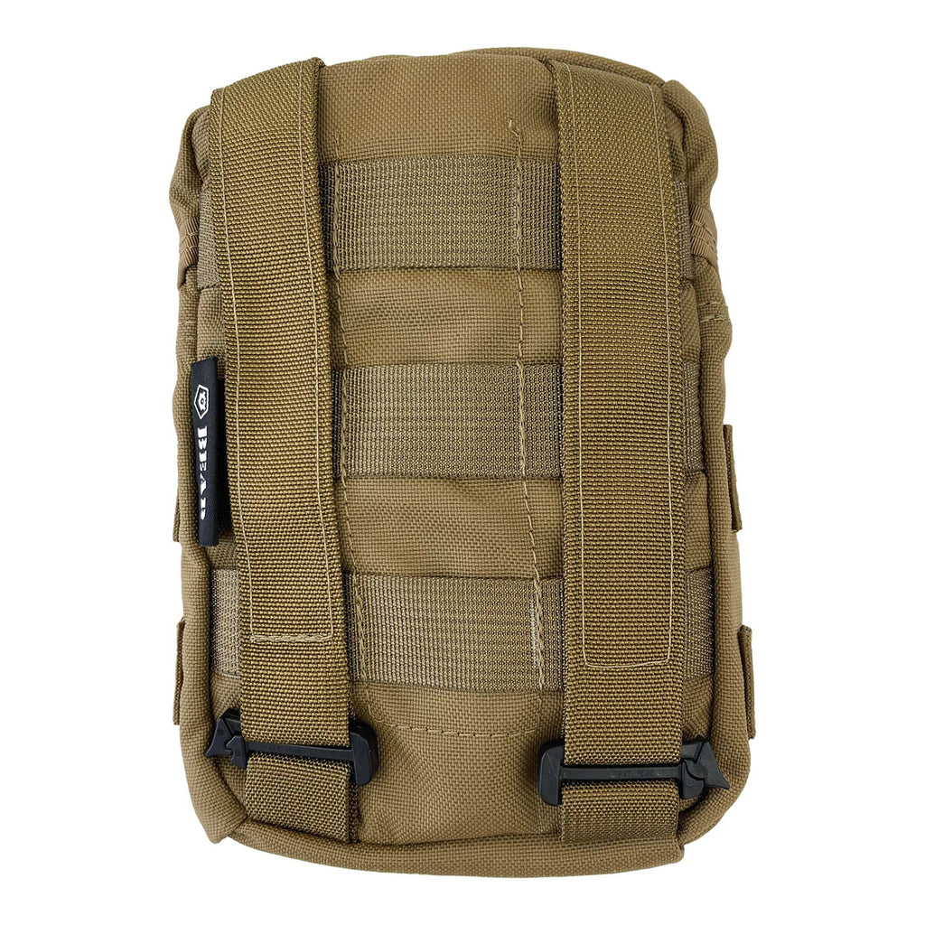 Refuge Medical Rottie K9 first aid kit - Coyote Tan (back)