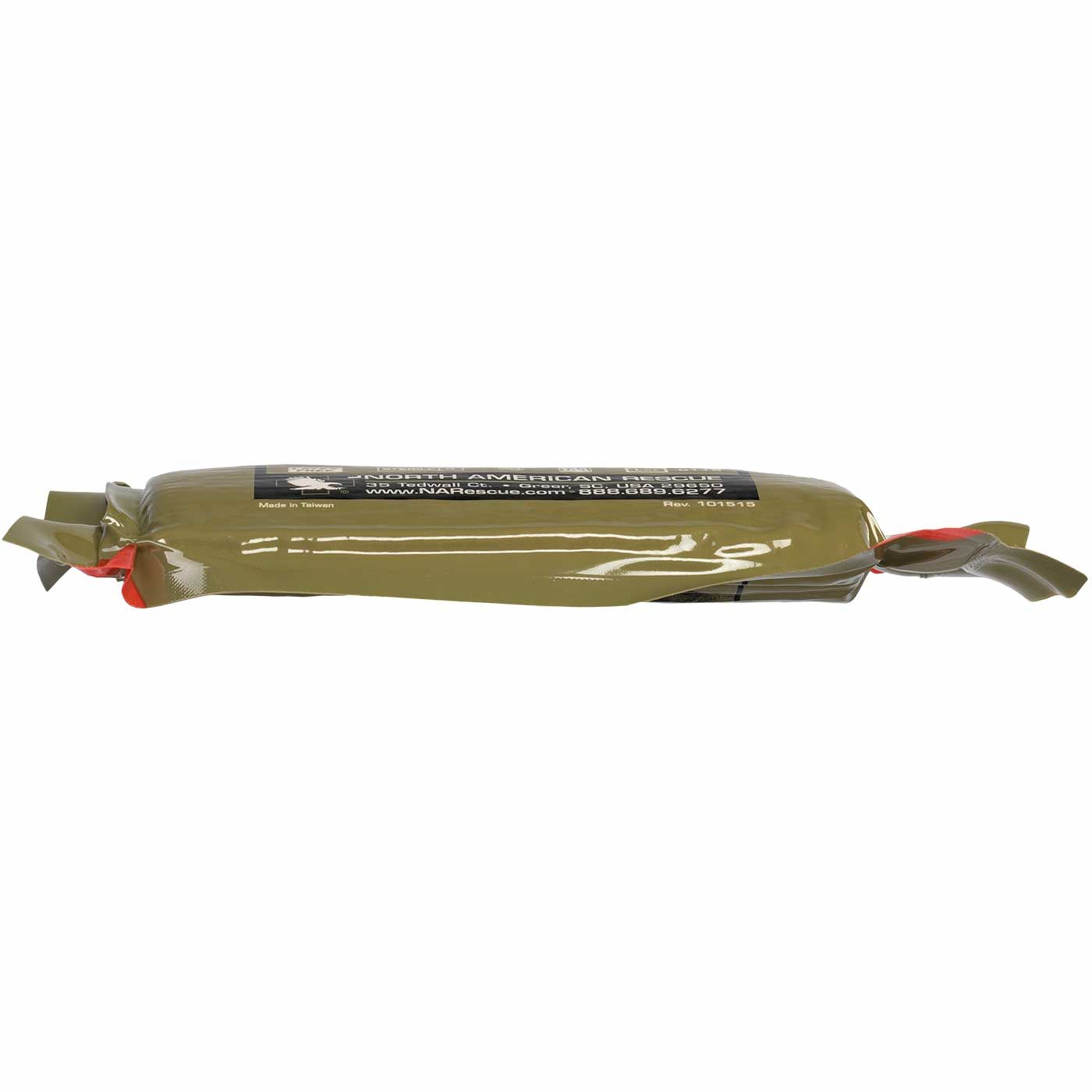 NAR 6" Flat Emergency Trauma Dressing (side)