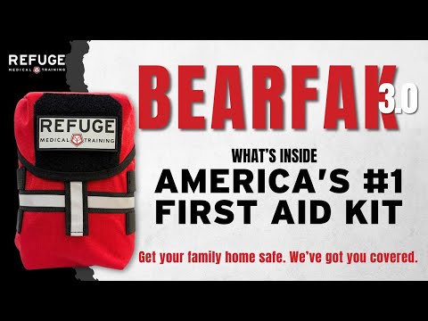 YouTube video - What is in the #1 First Aid Kit | BearFAK 3.0