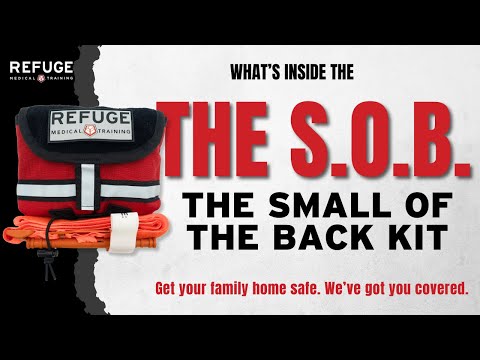 YouTube Video - Compact & On Your Person First Aid? | The S.O.B