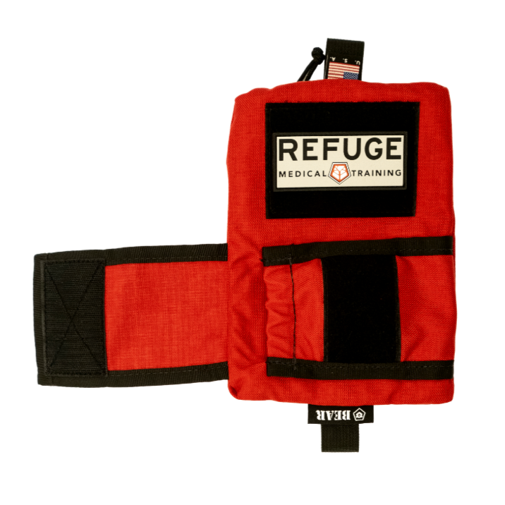 BOO-BOO BAG ONLY - Red (no components included)