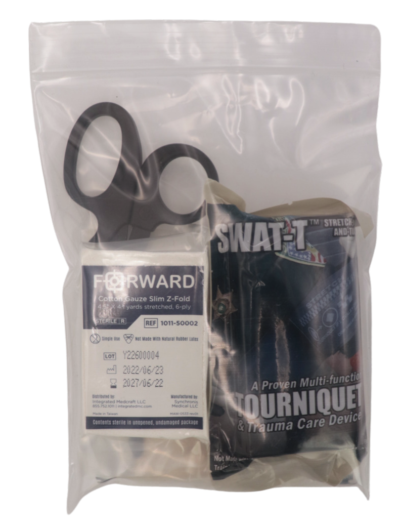 SWAT-T Set packaged in poly bag