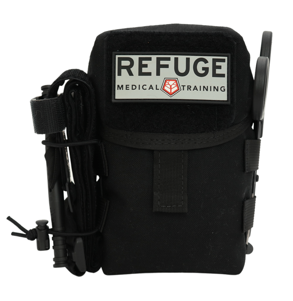 Refuge Medical BearMIN First Aid Kit -  Black